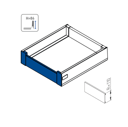 11 AXIS PRO Комплект для внутреннего ящика